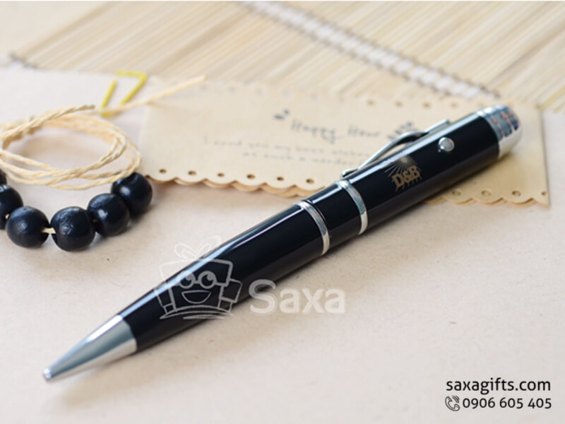 Metal pen 3IN1 with USB and lazer light