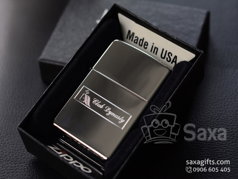 Promotion lighter with logo printed from luxurious Zippo