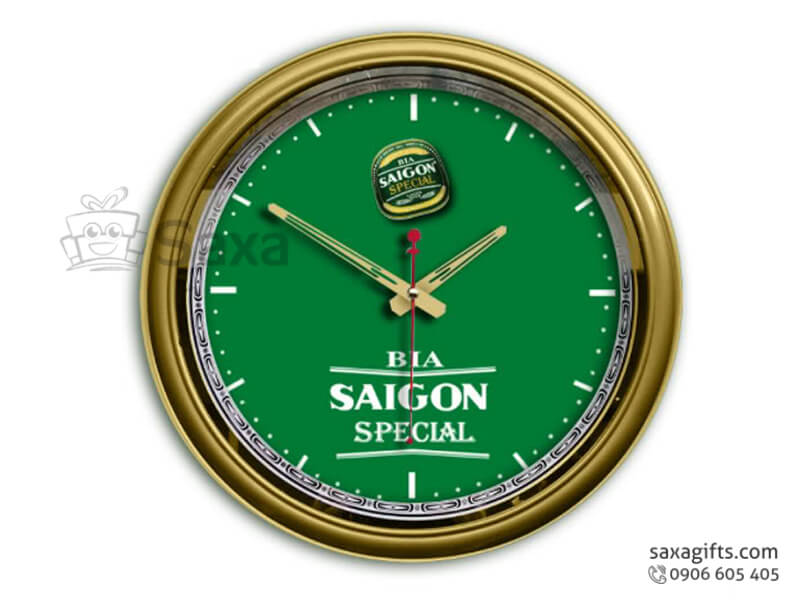 Đồng hồ treo tường hình tròn không số của Saigon Special