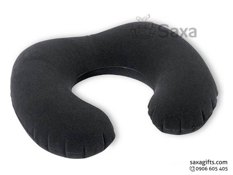 Neck pillow with logo printed in C convenient form