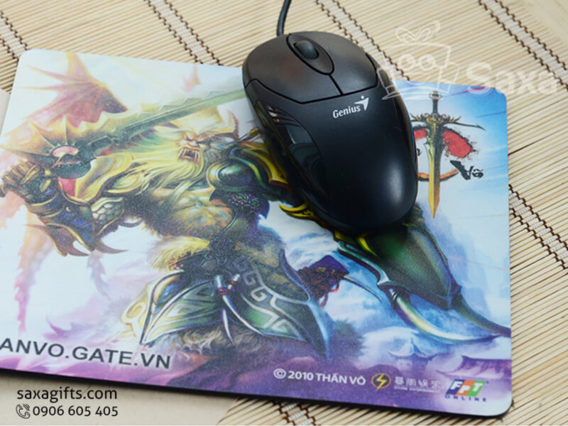 Mouse Pad with logo printed with promotion game image