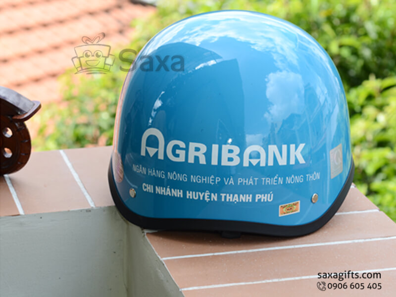 Promotion helmet with logo printed, removable and wide peak