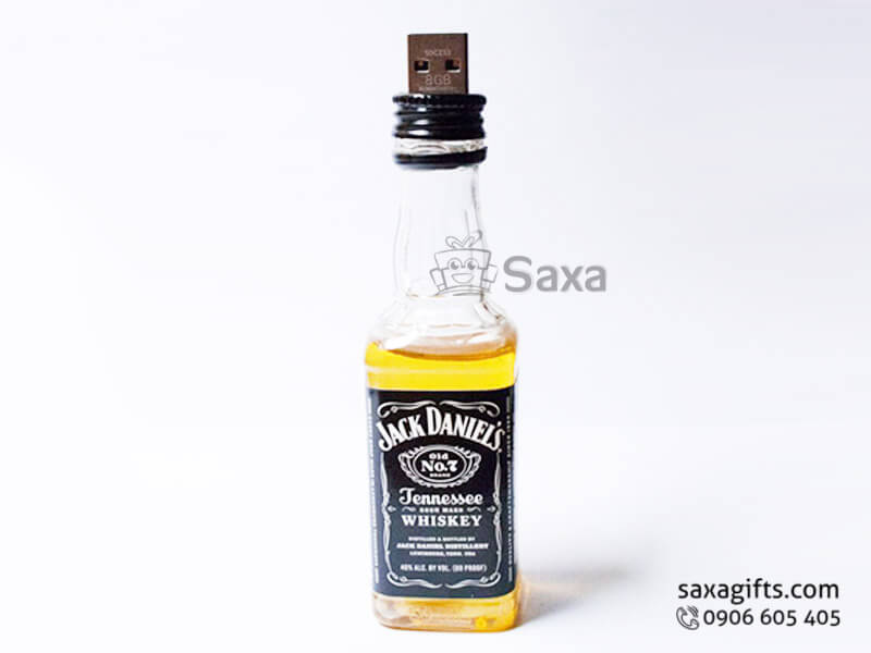 Usb độc đáo hình chai rượu Jack Daniel’s độc đáo