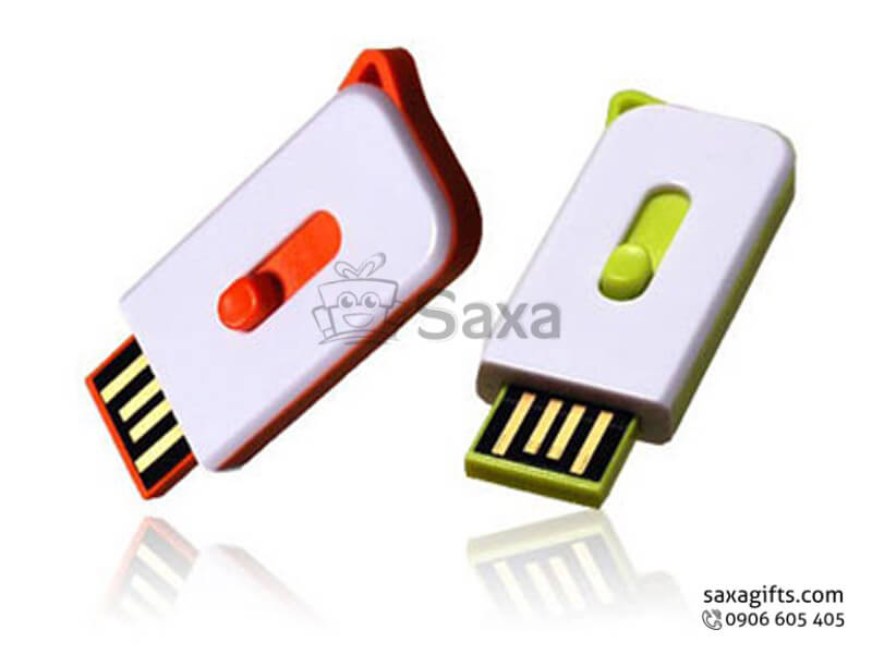 Usb nhựa thanh trượt ở thân usb