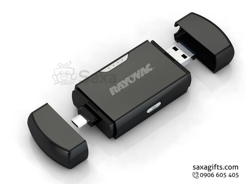 Usb on to go nắp rời thương hiệu Rayovac