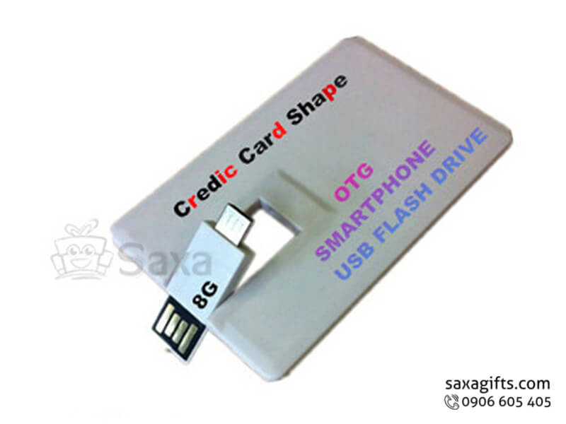 USB thẻ on to go có thanh trượt tiện dụng UT014