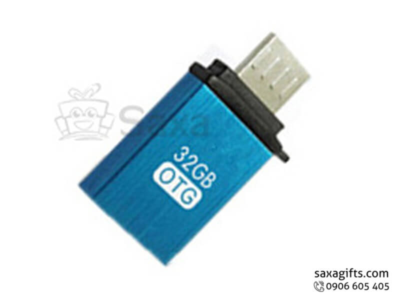 USB on to go nắp rời bằng nhựa nhiều màu