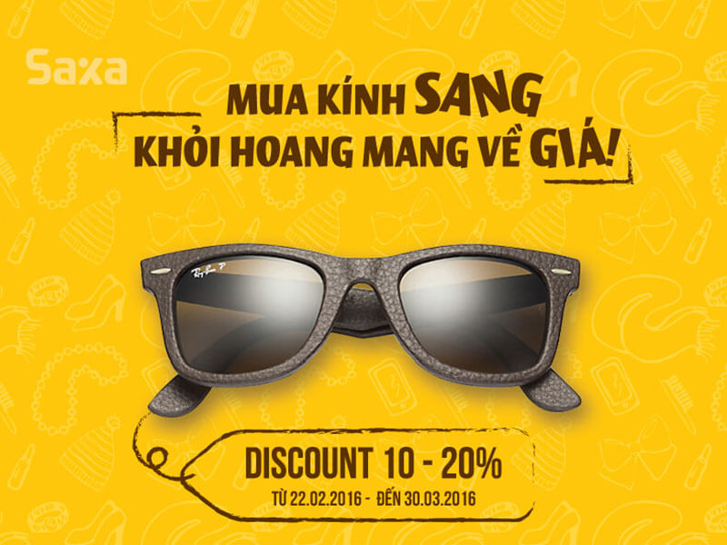 Discount Voucher Giveaway: “Get luxurious glasses – No worry about price”