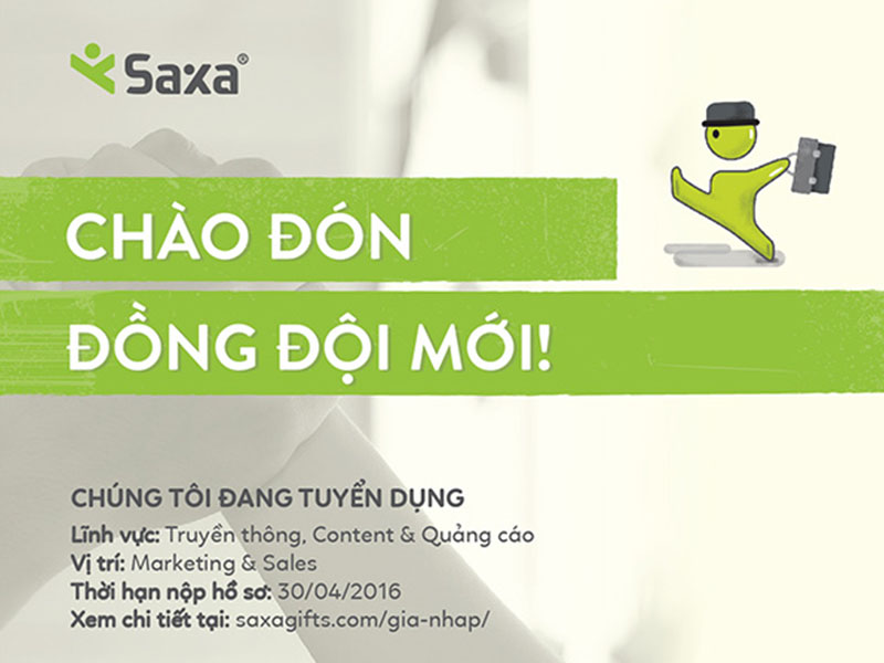 Điều gì giúp bạn Marketer lọt vào mắt của Saxa?