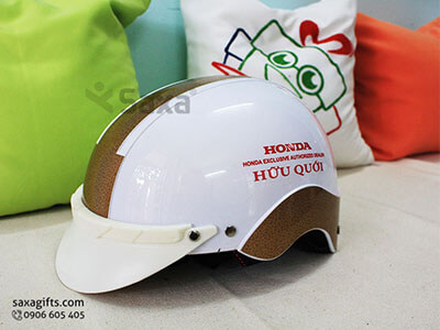 Promotion helmet with HONDA logo printed