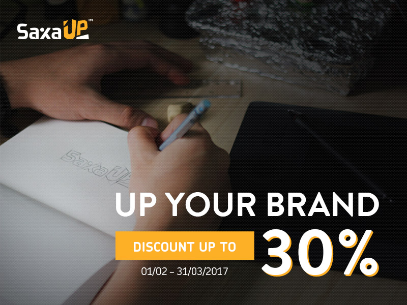 SaxaUp - Up your Brand