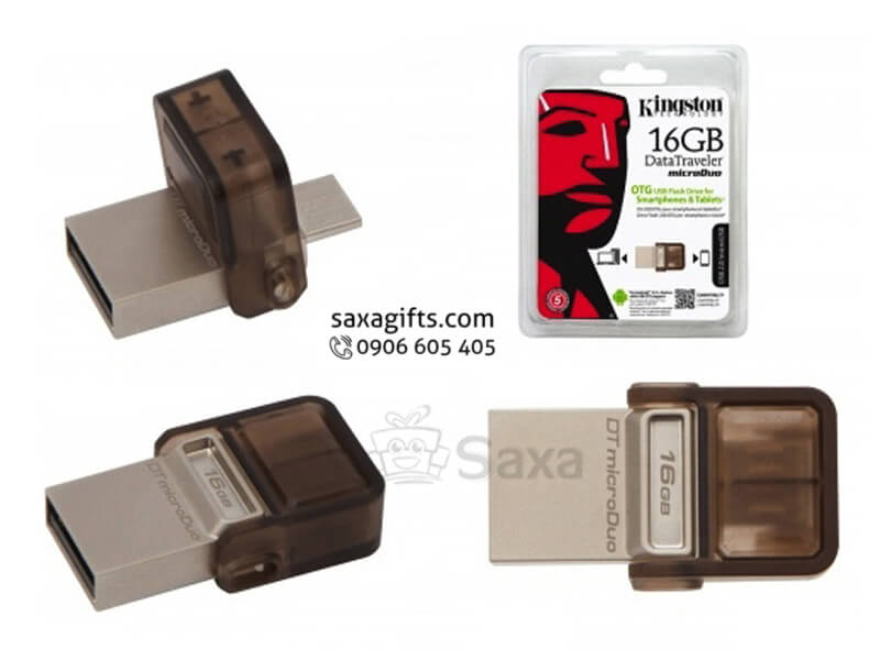 Usb on the go in logo Kingston chính hãng chất lượng