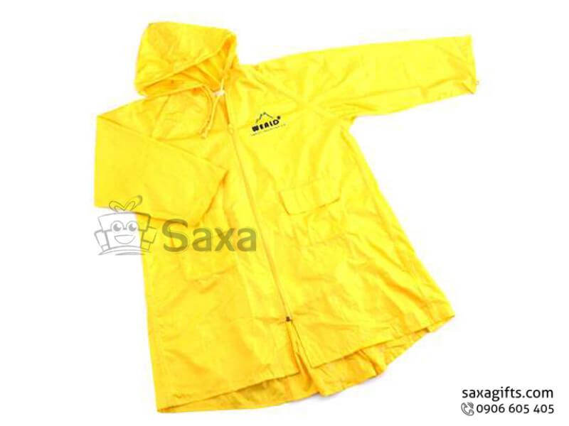 Áo mưa bit bằng vải nhựa có túi áo - AMQ002