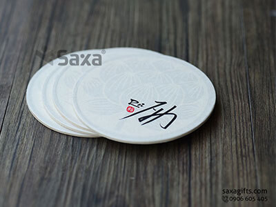 Lót ly giấy in logo Sushi Rei