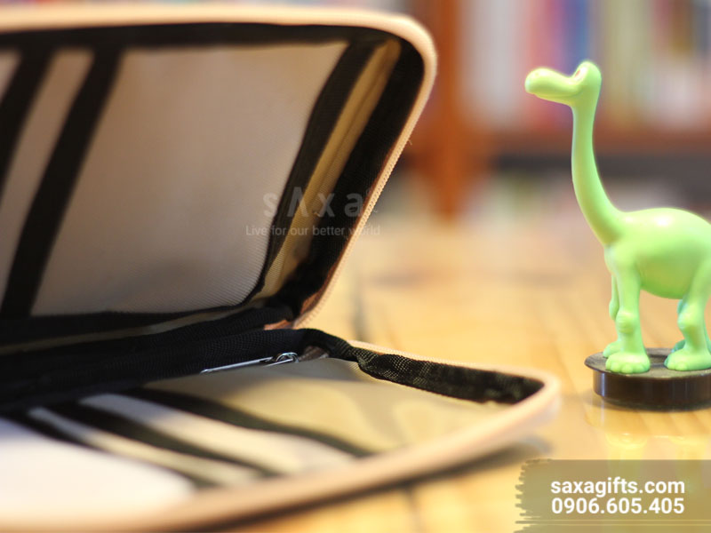 Túi vải dù in logo đựng passport nhỏ gọn