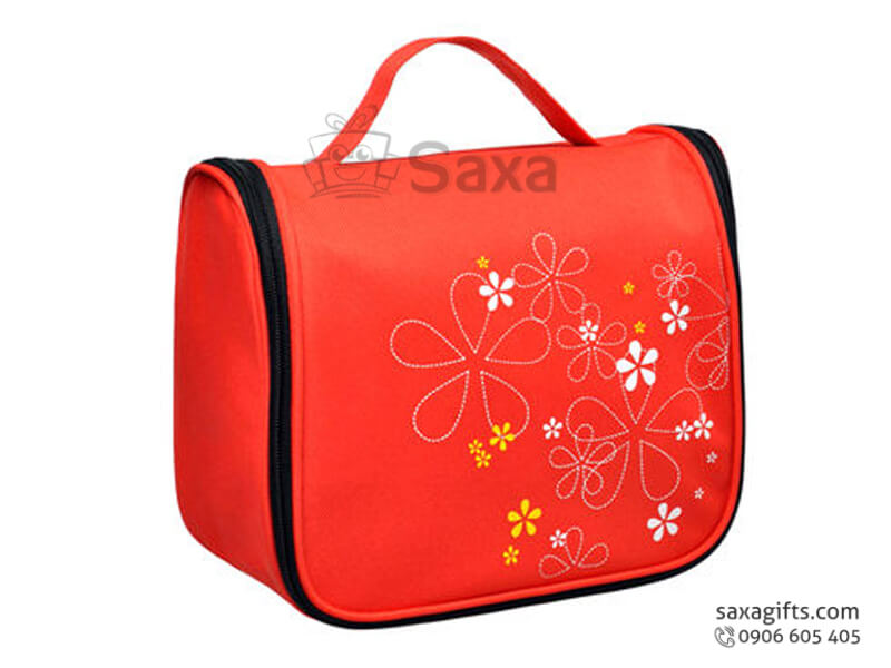 Túi đựng đồ cá nhân in logo họa tiết bông hoa