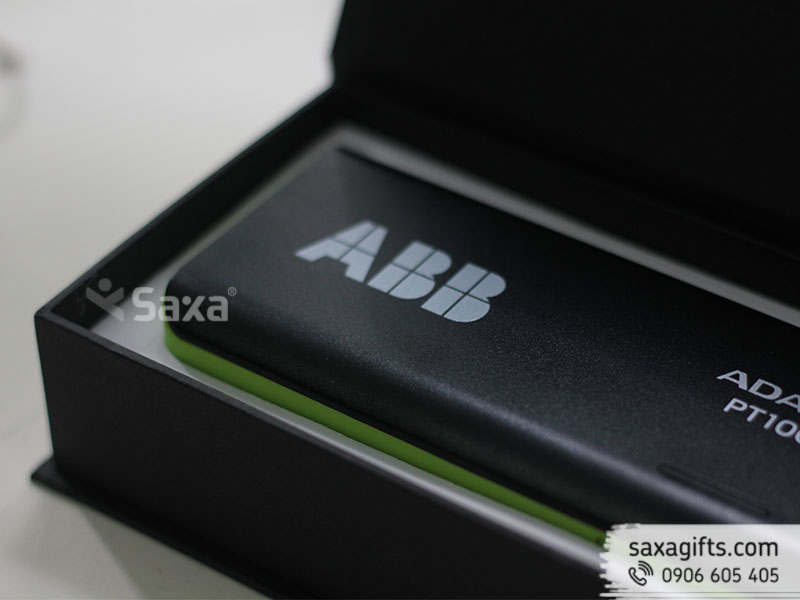 Pin dự phòng quà tặng in logo ABB dung lượng 10.000 mAH - Chính hãng
