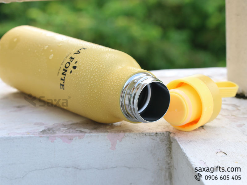 Bình Giữ Nhiệt La Fonte 500ml quai xách silicon