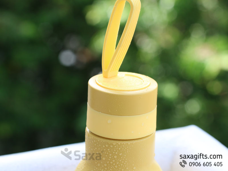 Bình Giữ Nhiệt La Fonte 500ml quai xách silicon
