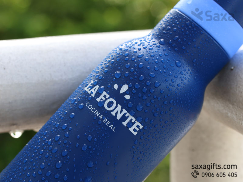 Bình Giữ Nhiệt La Fonte 500ml quai xách silicon