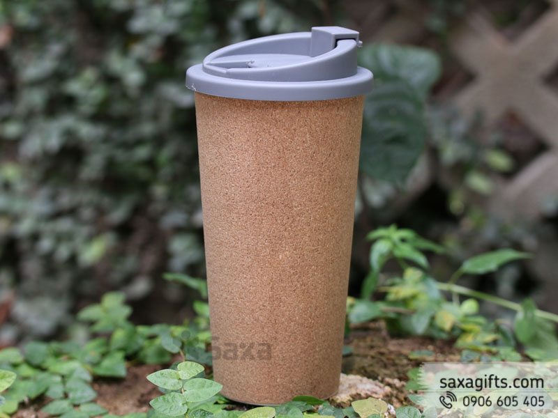 Ly Giữ Nhiệt Vỏ Giấy Kraft Thân Thiện Môi Trường