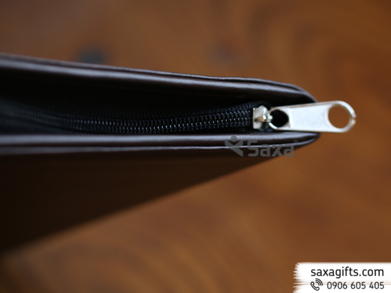 Bìa móc khóa có dây kéo