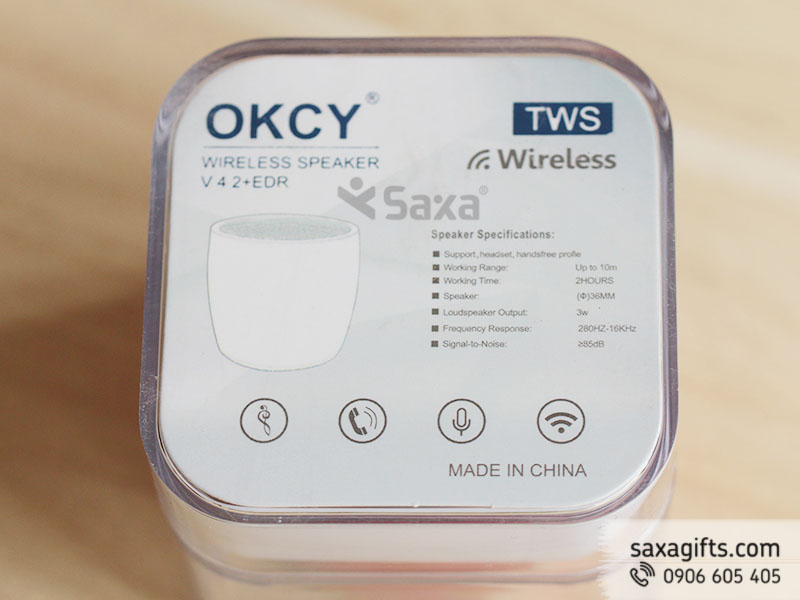 Loa mini mẫu 1 – Kết nối được với wireless