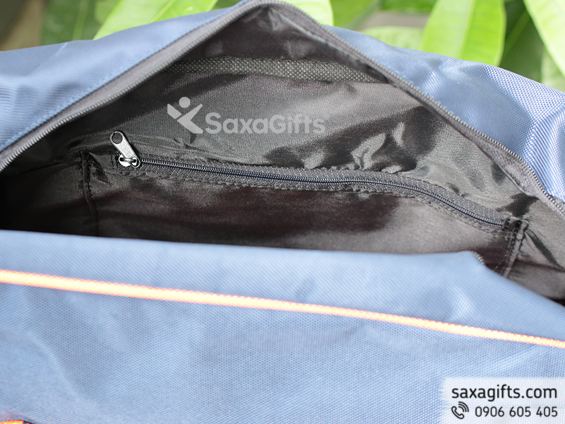 Túi du lịch vải dù 900PVC thêu logo công ty theo yêu cầu