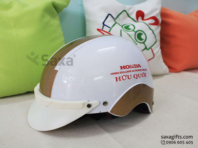 5 kiểu mũ bảo hiểm in logo rẻ mà sang