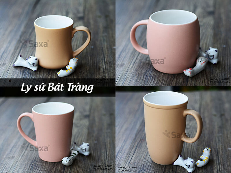 Ly sứ quà tặng – 3 thương hiệu Ly Sứ cao cấp để khách in logo