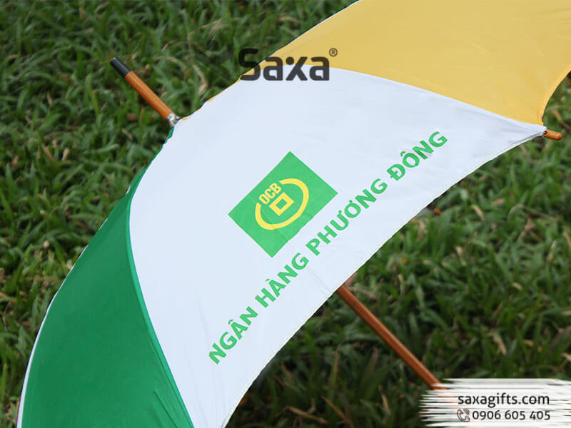 5 lợi ích khi chọn dù cầm tay in logo khung kèo poly