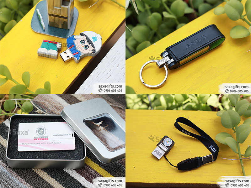 3 cách đặt Usb Quảng Cáo tại Quà tặng Saxa dễ dàng