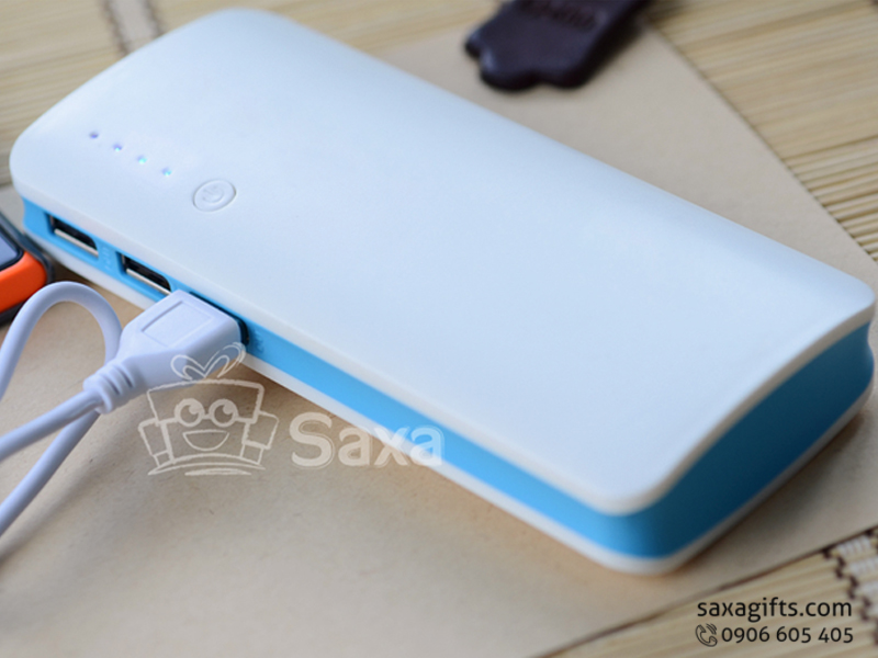 Pin sạc dự phòng hình chữ nhật bo góc