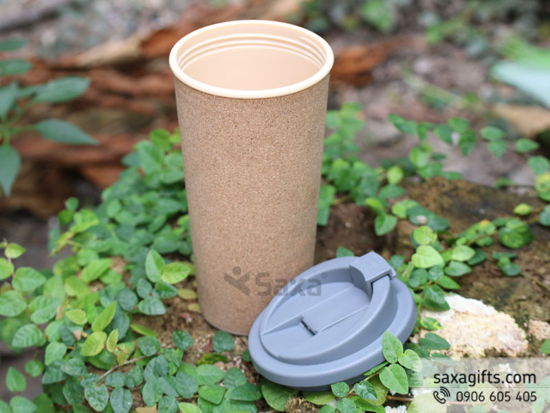 Ly Giữ Nhiệt Vỏ Giấy Kraft Thân Thiện Môi Trường
