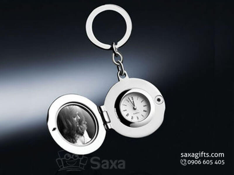 Móc khóa kim loại in logo kết hợp 3 in 1