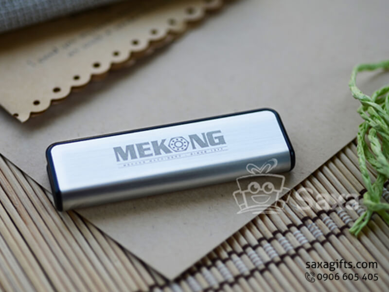 Usb kim loại in logo kết hợp nhựa